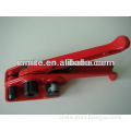 Manual tool strapping tensioner